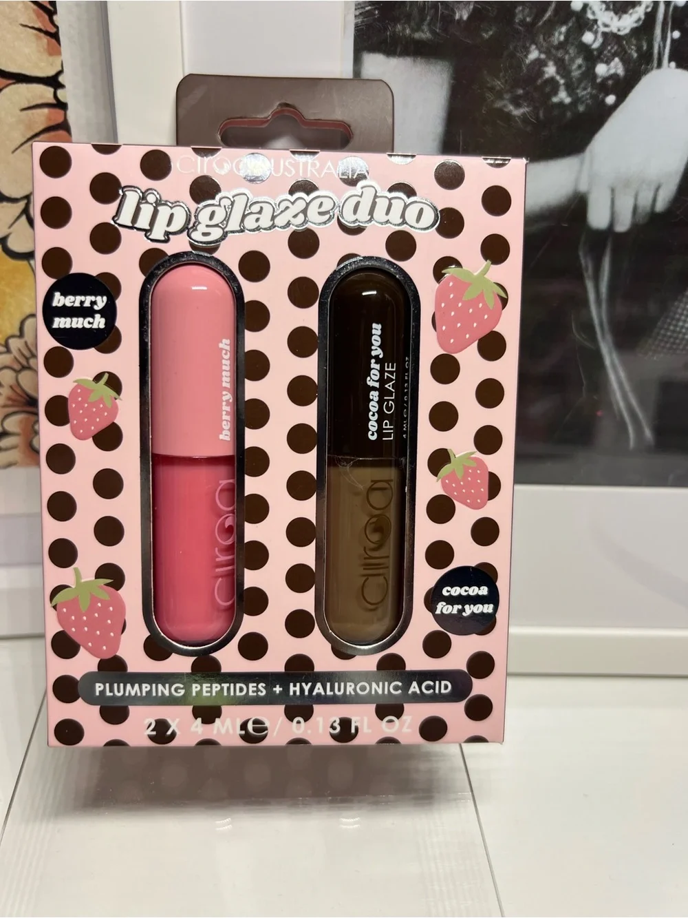 NIB CIROA Lip Glaze Duo